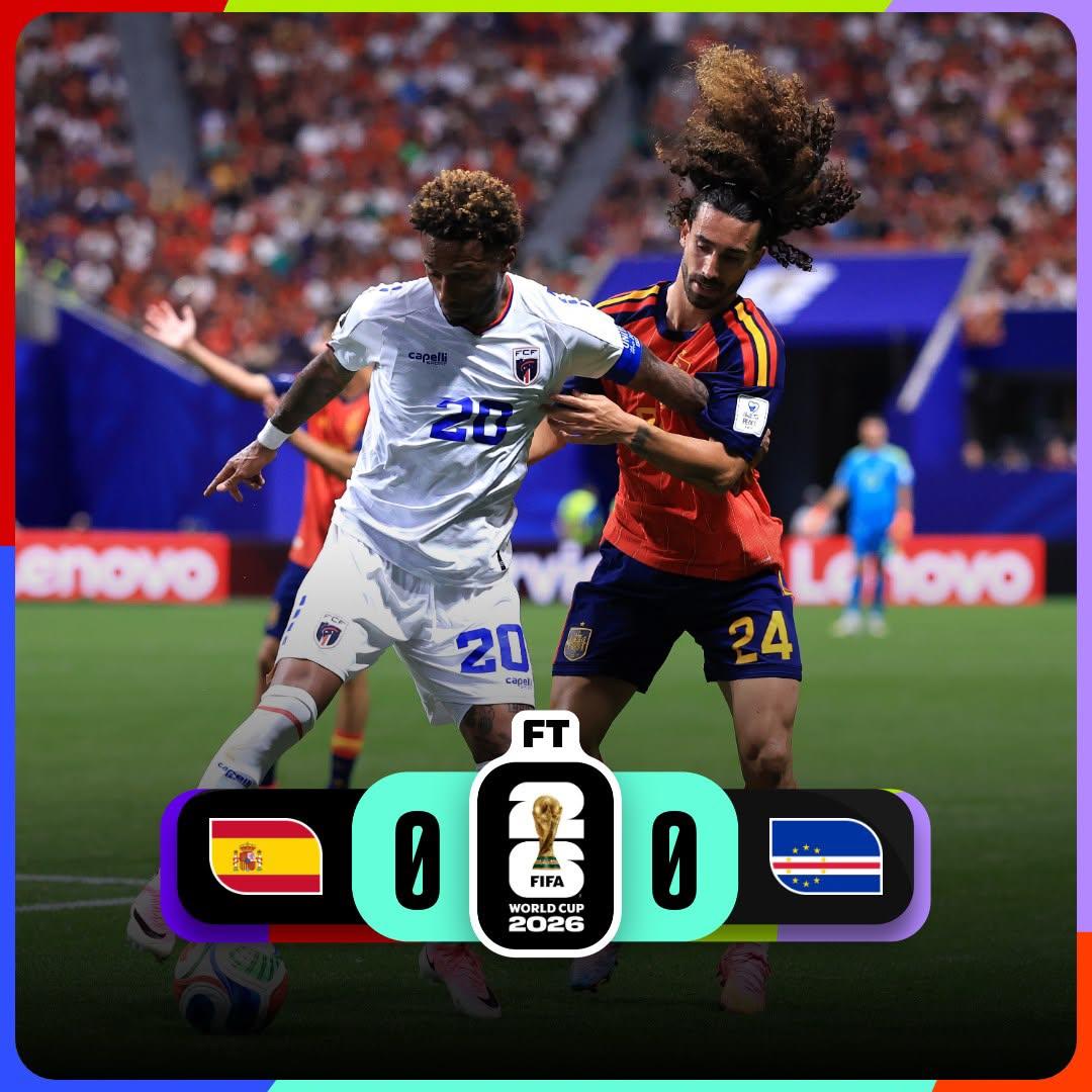 Cape Verde Stun Spain with Historic World Cup Draw
