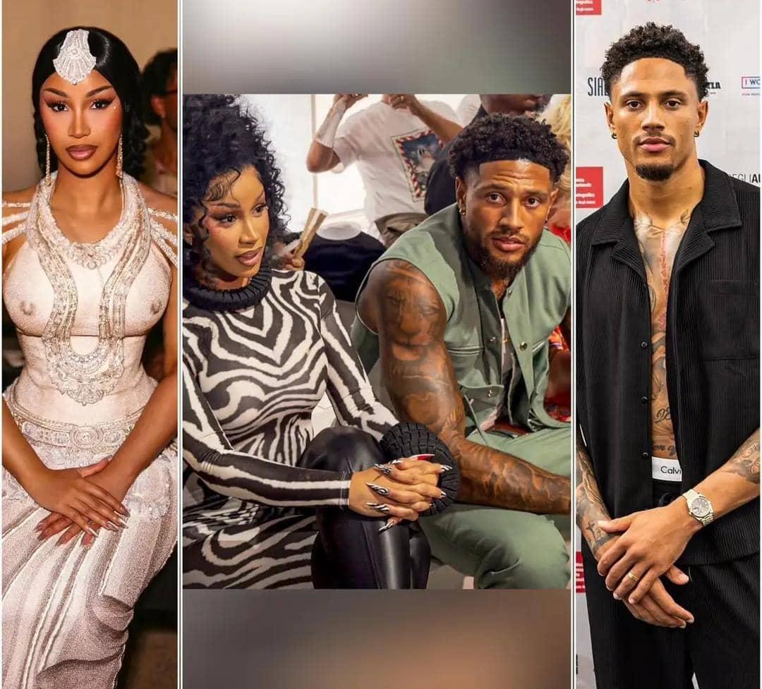 Cardi B Sparks Dating Rumours After Being Spotted With Nigerian Goalkeeper Maduka Okoye in Paris