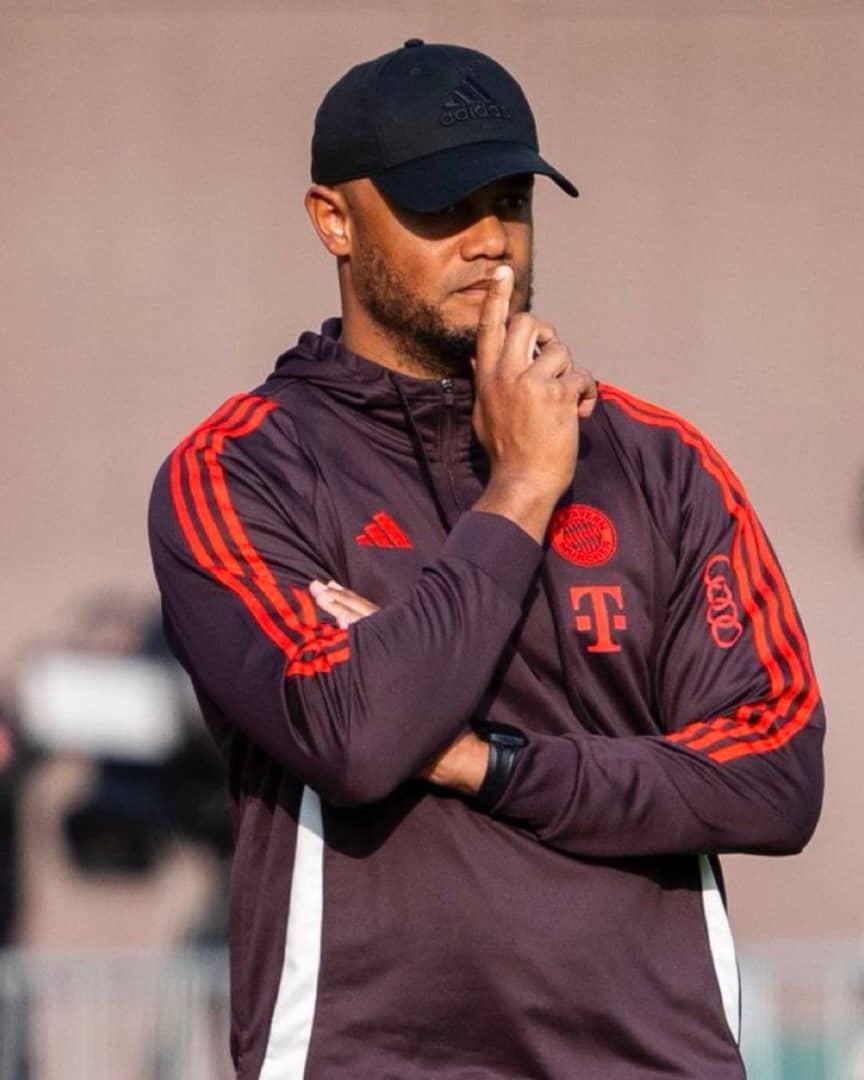 BAYERN MUNICH BOSS KOMPANY REPORTEDLY DISLOCATES SHOULDER IN COLLAPSE