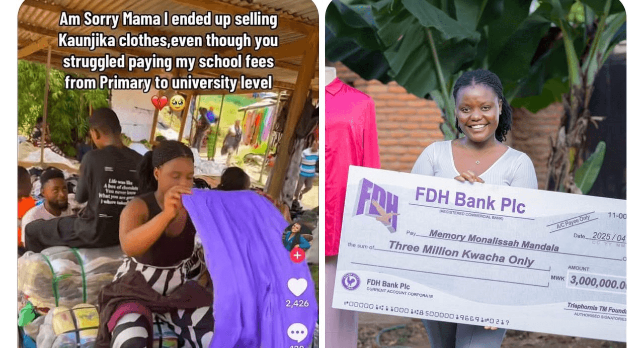 TRIEPHORNIA MPINJANJIRA FOUNDATION IDALITSA MSUNGWANA WOCHITA MALONDA AKAUNJIKA NDI MK3 MILLION