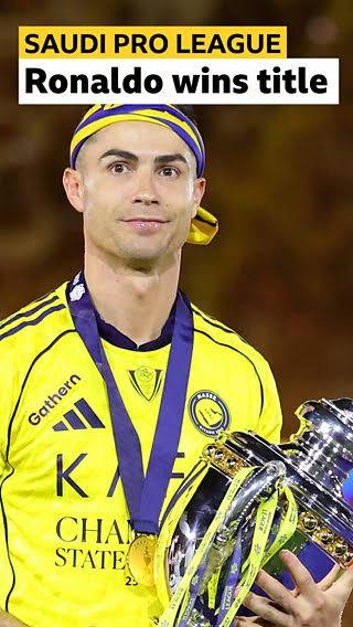 Ronaldo Finally Wins First Saudi Pro League Title With Al-Nassr
