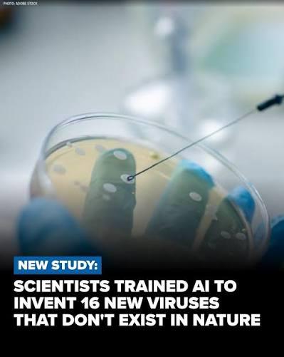 AI Designs New Viruses in Laboratory