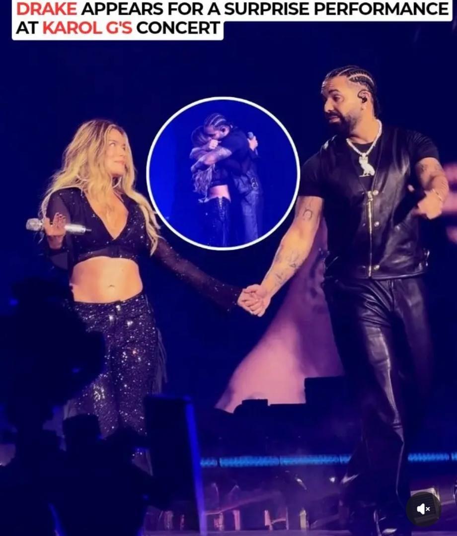 Karol G Brings Out Drake for Surprise Houston Performance