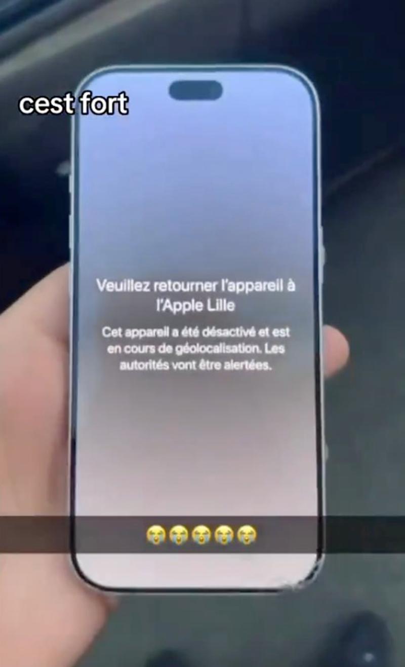 French Apple Store Looters Get Nasty Surprise After Stealing iPhones